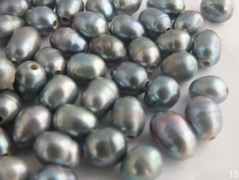 SUO856 Z-5698 Bulk 200pcs/lot Black 9-10mm Rice Pearl With 2mm Big Hole Loose Pearl
SUO856 Z-5698 Bulk 200pcs/lot Black 9-10mm Rice Pearl With 2mm Big Hole Loose Pearl