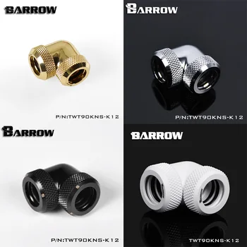 Barrow TWT90KNS-K12 90 Degree Double 12mm Rigid Hard Tubing Angle Fitting Multi Link Adapter Black Silver White Gold Color
Barrow TWT90KNS-K12 90 Degree Double 12mm Rigid Hard Tubing Angle Fitting Multi Link Adapter Black Silver White Gold Color