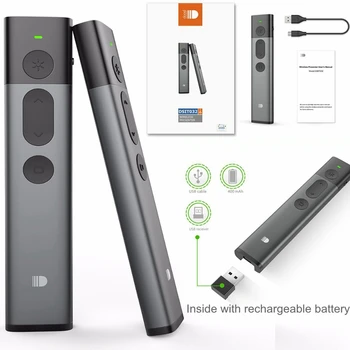 Doosl Green Laser Pointer Powerpoint Pen Clicker Controller 2.4GHz PPT Wireless Presenter RF Wireless Remote Control Windows
Doosl Green Laser Pointer Powerpoint Pen Clicker Controller 2.4GHz PPT Wireless Presenter RF Wireless Remote Control Windows