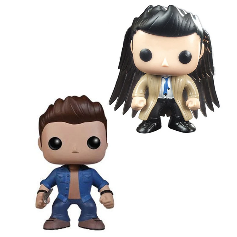 Supernatural Dean Sam Castiel with Wings Exclusive toys Vinyl Action Figure gift 10cm
Supernatural Dean Sam Castiel with Wings Exclusive toys Vinyl Action Figure gift 10cm