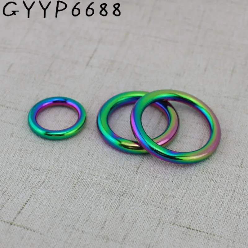 Rainbow pet's strap o ring,bags' accessories,alloy Welded Rings,Closed Round O ring for bags purse sewing
Rainbow pet's strap o ring,bags' accessories,alloy Welded Rings,Closed Round O ring for bags purse sewing