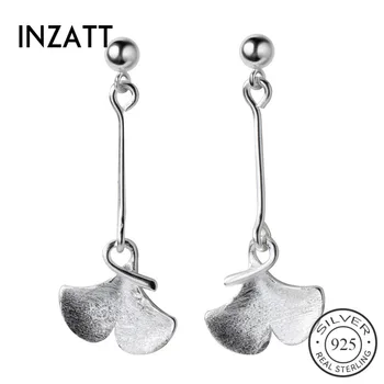 INZATT Real 925 Sterling Silver Leaves MInimalist Drop Earrings For Elegant Women Party Fine Jewelry 2019 Accessories Gift
INZATT Real 925 Sterling Silver Leaves MInimalist Drop Earrings For Elegant Women Party Fine Jewelry 2019 Accessories Gift