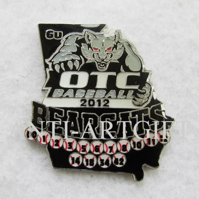 2017 Custom cool OTC Trading baseball pins lion black nickle club of lapel brooch multiple design OEM/ODM high quality NO MOQ
2017 Custom cool OTC Trading baseball pins lion black nickle club of lapel brooch multiple design OEM/ODM high quality NO MOQ