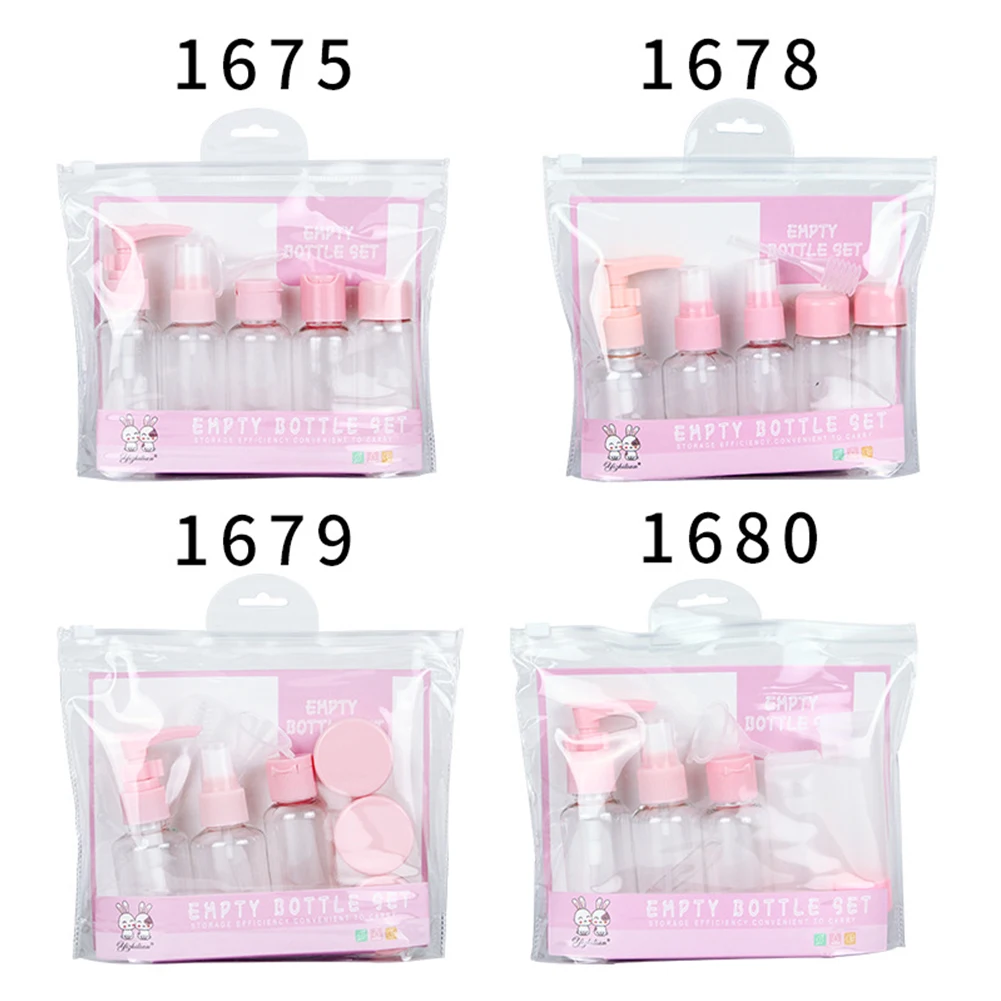 Travel Bottles Set Plastic Makeup Cream Shampoo Professional Portable Refilable Lotions Mini Empty Liquid Containers Holiday
Travel Bottles Set Plastic Makeup Cream Shampoo Professional Portable Refilable Lotions Mini Empty Liquid Containers Holiday