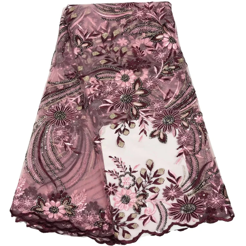10 colors (5yards/pc) High quality African French net lace fabric pink with wonderful sequins embroidery for party dress FL3939
10 colors (5yards/pc) High quality African French net lace fabric pink with wonderful sequins embroidery for party dress FL3939