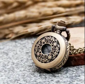 New Fashion quartz Bronze hollow out carving pattern pendant good quality Necklace pocket watches Free shipping
New Fashion quartz Bronze hollow out carving pattern pendant good quality Necklace pocket watches Free shipping