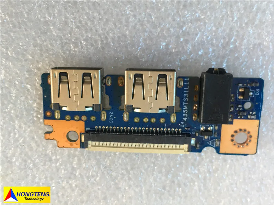Original USB Audio Board LS-C142P For DELL Vostro 3558 Inspiron 17 5758 15 5558 14 5458 100% TESED OK
Original USB Audio Board LS-C142P For DELL Vostro 3558 Inspiron 17 5758 15 5558 14 5458 100% TESED OK