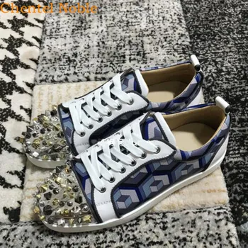 Chentel Noble Real Leather Men Casual Shoes Party Bling Gold Studded Shoes Men High Quality Flats Irregular Pattern Sneakers
Chentel Noble Real Leather Men Casual Shoes Party Bling Gold Studded Shoes Men High Quality Flats Irregular Pattern Sneakers