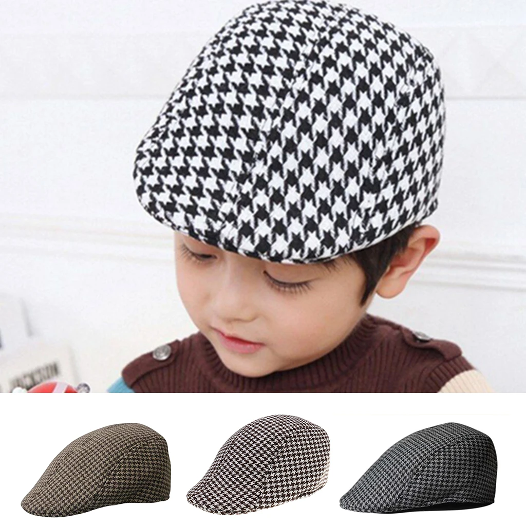 Unisex Cotton Flat Cap Gatsby Caps Fashion British Style Peaked Baseball Hat Peaked Country Cabbie Golf Hats
