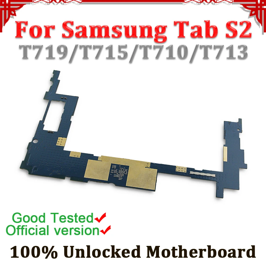 100% Unlocked Disassemble LogicBoard For Samsung Galaxy Tab S2 8.0 T719 T715 T710 T713 Motherboard Mainboard With Android System
100% Unlocked Disassemble LogicBoard For Samsung Galaxy Tab S2 8.0 T719 T715 T710 T713 Motherboard Mainboard With Android System