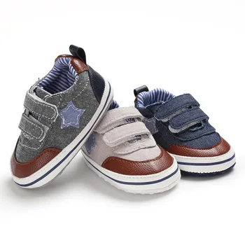 Cute baby male baby five-pointed star first walker casual soft bottom newborn baby non-slip casual baby shoes
Cute baby male baby five-pointed star first walker casual soft bottom newborn baby non-slip casual baby shoes