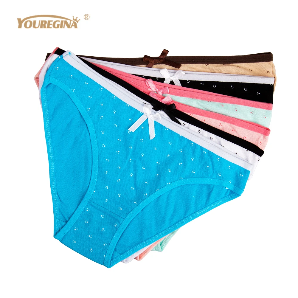 YOUREGINA Ladies Underwear Women Panties Cotton Kawaii Dot Print Sexy Lingerie Seamless Panties Bragas Mujer 6 pcs/lot
YOUREGINA Ladies Underwear Women Panties Cotton Kawaii Dot Print Sexy Lingerie Seamless Panties Bragas Mujer 6 pcs/lot
