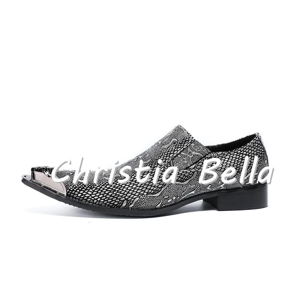 Мужские шикарные туфли оксфорды Christia Bella брендовые дизайнерские модельные для
