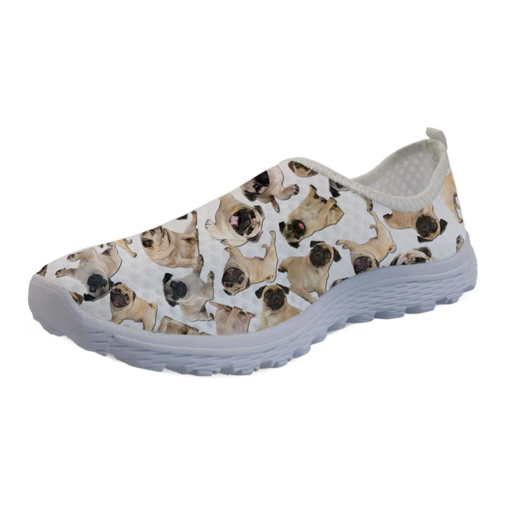 NOISYDESIGNS Cute Pug Dog Casual Brand Summer Sneakers Women 2018 Fashion Light Breathable Mesh lady Loafers flat Casual Shoes
NOISYDESIGNS Cute Pug Dog Casual Brand Summer Sneakers Women 2018 Fashion Light Breathable Mesh lady Loafers flat Casual Shoes