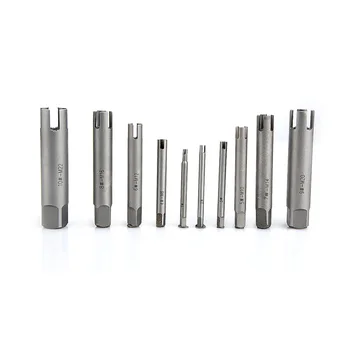 HSS 5/10Pcs Flute Broken Tap Extractor Set Steel Damaged Head Taps Remover Removal Tool Repair Hand Tools
HSS 5/10Pcs Flute Broken Tap Extractor Set Steel Damaged Head Taps Remover Removal Tool Repair Hand Tools
