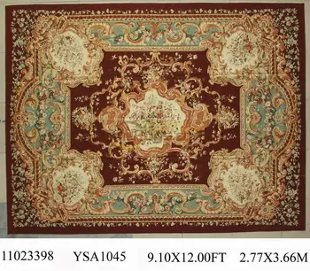 Woven Home Decor Folk Art Natural Sheep Wool Magnificent Carpet Aubusson Needle Oriental Carpet Hand-knotted Wool
Woven Home Decor Folk Art Natural Sheep Wool Magnificent Carpet Aubusson Needle Oriental Carpet Hand-knotted Wool