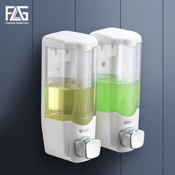 FLG Liquid Soap Dispenser Wall Mount 370ml*2 Bathroom Accessories Plastic Detergent Shampoo Dispensers Double Hand Kitchen Soap
FLG Liquid Soap Dispenser Wall Mount 370ml*2 Bathroom Accessories Plastic Detergent Shampoo Dispensers Double Hand Kitchen Soap