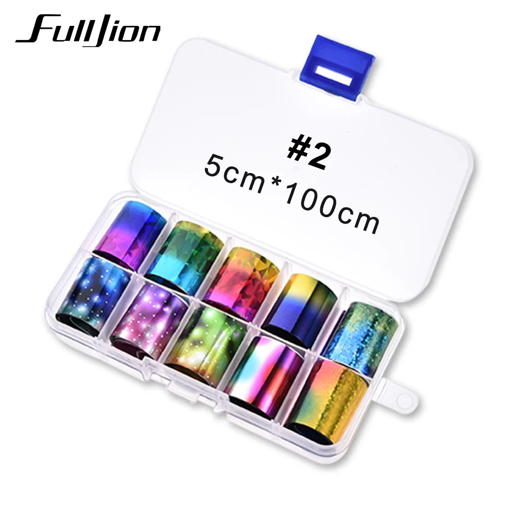 Fulljion 10pcs/Set Holographic Nail Foil for Nails Art Laser Sticker Manicure Template Colorful 3D Patterns DIY Nail Decal Tools
Fulljion 10pcs/Set Holographic Nail Foil for Nails Art Laser Sticker Manicure Template Colorful 3D Patterns DIY Nail Decal Tools