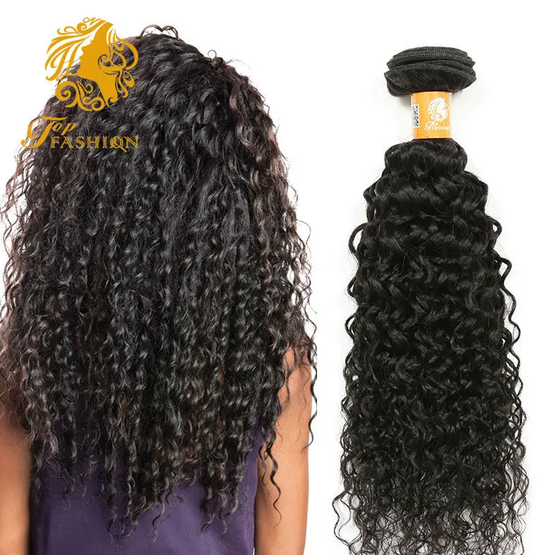 

Brazilian Kinky Curly Brazilian Virgin Hair 1 Bundle 6A Unprocessed Virgin Brazilian Curly Hair Weave Wet And Wavy Human Hair