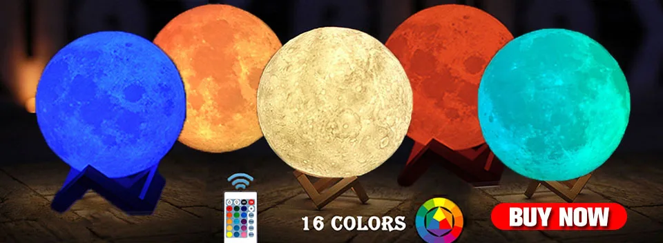 16 rgb moon lamp