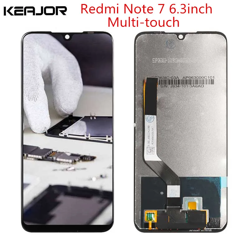 For Xiaomi Redmi Note 7 Lcd Screen Tested AAA Lcd Display+Touch Screen Replacement For Xiaomi Redmi Note 7 6.3inch
For Xiaomi Redmi Note 7 Lcd Screen Tested AAA Lcd Display+Touch Screen Replacement For Xiaomi Redmi Note 7 6.3inch