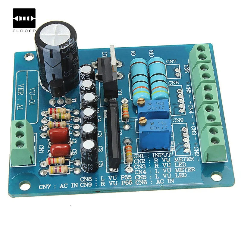 New AC 12V Stereo VU Meter Driver Board Amplifier DB Audio Level Input Backlit Electric Circuit Integrated Circuits
New AC 12V Stereo VU Meter Driver Board Amplifier DB Audio Level Input Backlit Electric Circuit Integrated Circuits