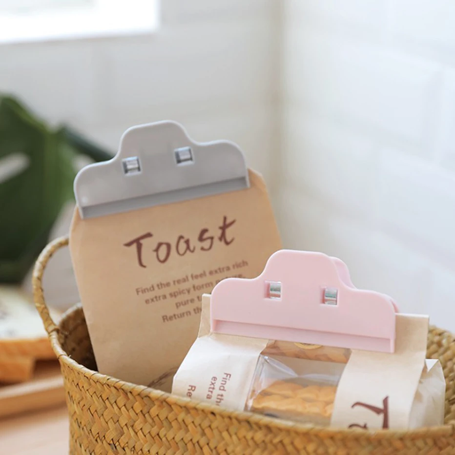 Basedidea Plastic Food Bag Clip Snack Sealing Clip Food Fresh Keeping Food Saver Storage Bag Clips
Basedidea Plastic Food Bag Clip Snack Sealing Clip Food Fresh Keeping Food Saver Storage Bag Clips