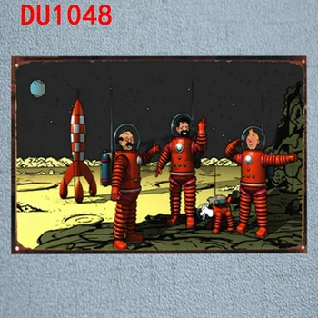 Tintin Cartoon Tin Signs Metal Plate Wall Pub Kid's Room Home Art Party Decor Vintage Iron Poster Cuadros DU-1048
Tintin Cartoon Tin Signs Metal Plate Wall Pub Kid's Room Home Art Party Decor Vintage Iron Poster Cuadros DU-1048