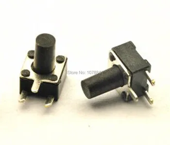 1000 Pcs Per Lot Momentary Tactile Tact Push Button Switch 3 Pin Right Angle 4.5x4.5x7mm
1000 Pcs Per Lot Momentary Tactile Tact Push Button Switch 3 Pin Right Angle 4.5x4.5x7mm