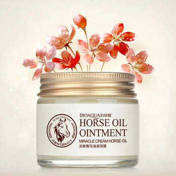 70g Horse Oil Cream Skin Repair Moisturizing Whitening Anti-wrinkle Anti-aging Remove Scar Spot Body Cream Hydrating Care
70g Horse Oil Cream Skin Repair Moisturizing Whitening Anti-wrinkle Anti-aging Remove Scar Spot Body Cream Hydrating Care