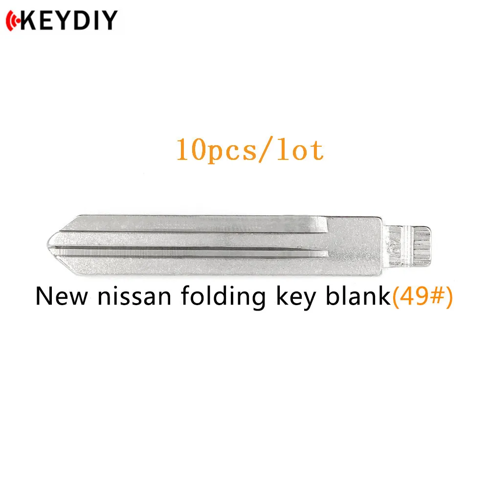 KEYDIY 10 pcs/lot Metal Blank Uncut Flip KD/VVDI/JMD Remote NSN14 Key Blade Type #49 for New Nissan Folding Blade
KEYDIY 10 pcs/lot Metal Blank Uncut Flip KD/VVDI/JMD Remote NSN14 Key Blade Type #49 for New Nissan Folding Blade