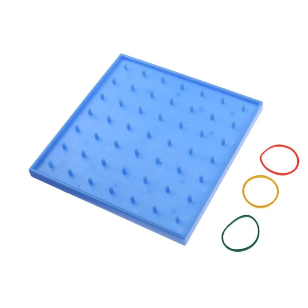 Plastic Nail Plate Primary Mathematics Nailboard Puzzle Game Tool Geometry Learning Early Educational Toy for Children Kids toys
Plastic Nail Plate Primary Mathematics Nailboard Puzzle Game Tool Geometry Learning Early Educational Toy for Children Kids toys