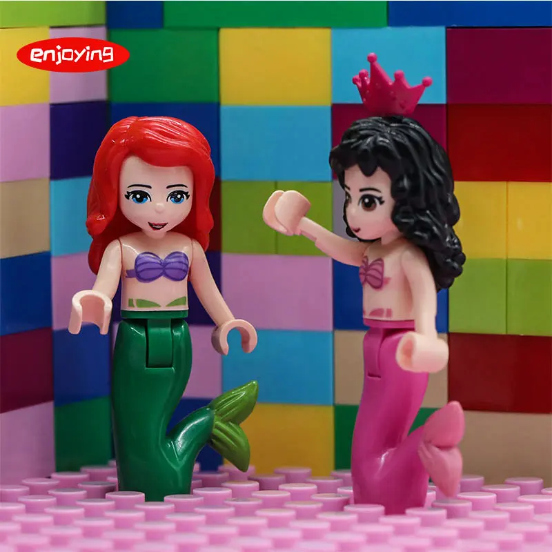 Ariel Princess Figures Elsa Alana Maleficent Batman Grinch Hotdog Compatible legoed Building Blocks Toys Gifts for Children
Ariel Princess Figures Elsa Alana Maleficent Batman Grinch Hotdog Compatible legoed Building Blocks Toys Gifts for Children