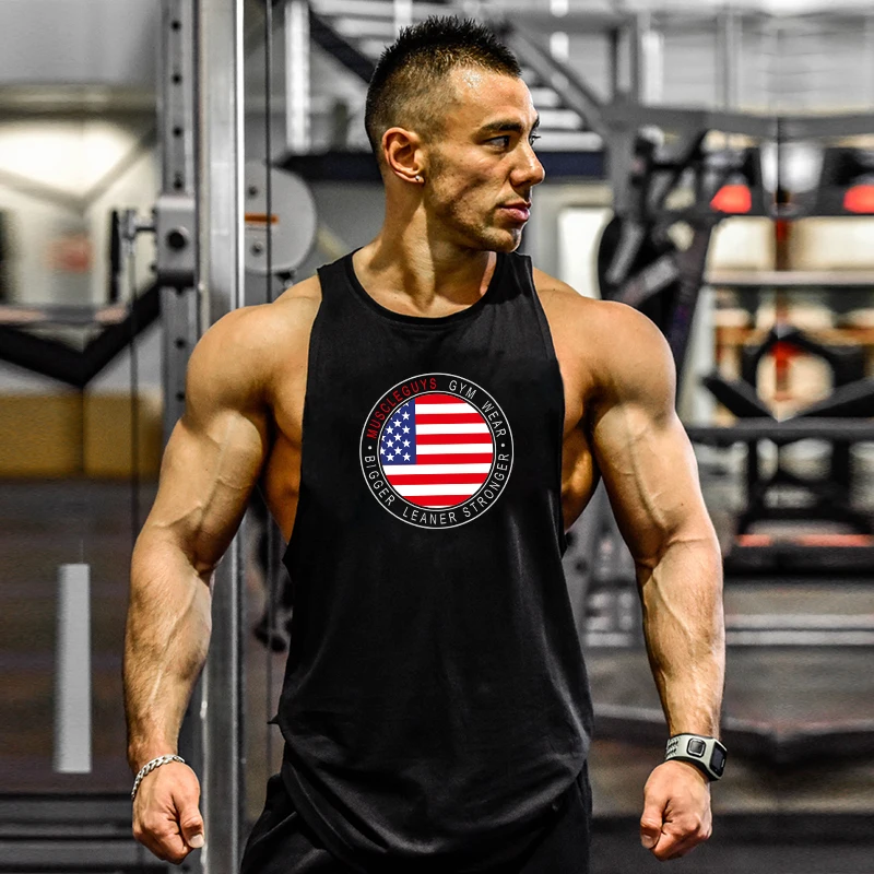 Muscleguys Gyms Clothing Bodybuilding Stringer Tank Top Men Blank Sleeveless Singlets Fitness Mens Tanktop Muscle Vest
Muscleguys Gyms Clothing Bodybuilding Stringer Tank Top Men Blank Sleeveless Singlets Fitness Mens Tanktop Muscle Vest