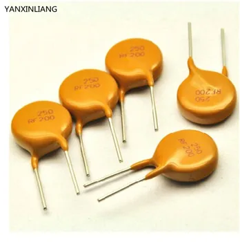 5PCS PPTC resettable fuse TRF250-200 250V 0.2A 200MA
5PCS PPTC resettable fuse TRF250-200 250V 0.2A 200MA