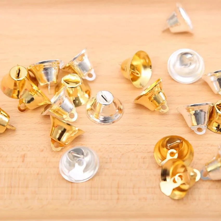 50pcs Metal Loose Beads Jingle Bells Christmas Decoration Pendants DIY Christmas Bells Crafts Handmade Accessories 30%off
50pcs Metal Loose Beads Jingle Bells Christmas Decoration Pendants DIY Christmas Bells Crafts Handmade Accessories 30%off