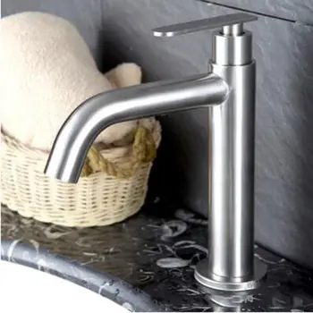 Useful Stainless Steel Single Cold Basin Mixer Water Tap Bathroom Basin Faucet Bathroom Tap Cold And Hot Bathroom Sink Faucet
Useful Stainless Steel Single Cold Basin Mixer Water Tap Bathroom Basin Faucet Bathroom Tap Cold And Hot Bathroom Sink Faucet