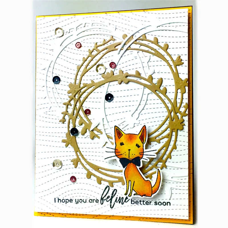 Naifumodo 1 Pcs/lot Metal Cutting Dies Scrapbooking For Card Making DIY Embossing Cuts New Craft Dies Cat Animals
Naifumodo 1 Pcs/lot Metal Cutting Dies Scrapbooking For Card Making DIY Embossing Cuts New Craft Dies Cat Animals