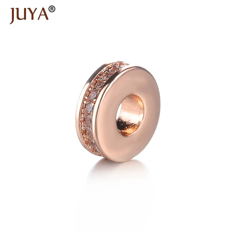 Juya Fashion Beads Findings Copper Zircon Round Spacer Beads For Making Jewelry DIY Bracelet Necklace Accessories
Juya Fashion Beads Findings Copper Zircon Round Spacer Beads For Making Jewelry DIY Bracelet Necklace Accessories