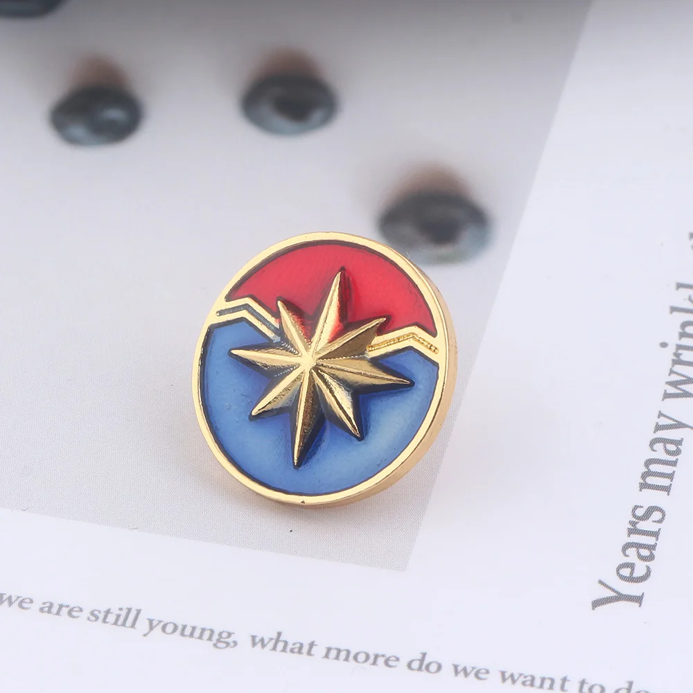 Avengers Captain broochs enamel pin movies lapel setSuperhero Logo Lapel Pin Fun Backpack Clothes Jewelry
Avengers Captain broochs enamel pin movies lapel setSuperhero Logo Lapel Pin Fun Backpack Clothes Jewelry