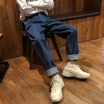 2019 Korean Version Of The Couple Straight Loose Wild Spring And Summer Retro Cowhide Simple Men's Tide Cotton Joggers
2019 Korean Version Of The Couple Straight Loose Wild Spring And Summer Retro Cowhide Simple Men's Tide Cotton Joggers