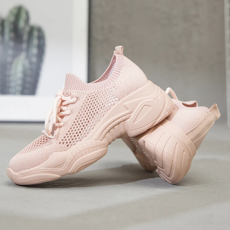 Women Shoes New Fashion Pink Girl Platform Sneakers Breathable Soft Women Casual Shoes Basket Femme Tenis Feminino Luxury Brand
Women Shoes New Fashion Pink Girl Platform Sneakers Breathable Soft Women Casual Shoes Basket Femme Tenis Feminino Luxury Brand