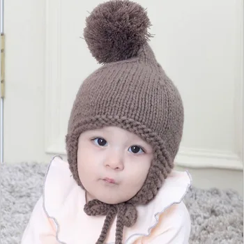 2018 Winter baby Hats New Children's Knitted Balls Caps Warm Thick Kids Boys And Girls Hats Kids Winter Warm Thick Kids Beanies
2018 Winter baby Hats New Children's Knitted Balls Caps Warm Thick Kids Boys And Girls Hats Kids Winter Warm Thick Kids Beanies