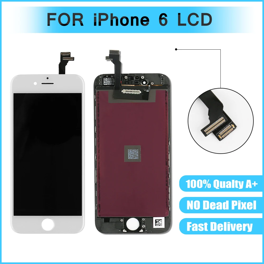 LCD Display for iphone 6 4.7 inch Screen with Touch Digitizer Assembly 200PCS/LOT Free Shipping
LCD Display for iphone 6 4.7 inch Screen with Touch Digitizer Assembly 200PCS/LOT Free Shipping