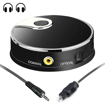 Dual Link Bluetooth CSR4.0 Optical SPDIF Toslink Coaxial RCA Aux 3.5mm Stereo Audio Transmitter Wireless Music Adapter for TV PC
Dual Link Bluetooth CSR4.0 Optical SPDIF Toslink Coaxial RCA Aux 3.5mm Stereo Audio Transmitter Wireless Music Adapter for TV PC