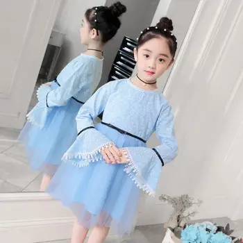 2019 Spring New Children Clohting Lace Bow Princess Dress Kids Girl Mesh Patchwork Dress Teen Girl Cotton Casual Vestido Q873
2019 Spring New Children Clohting Lace Bow Princess Dress Kids Girl Mesh Patchwork Dress Teen Girl Cotton Casual Vestido Q873