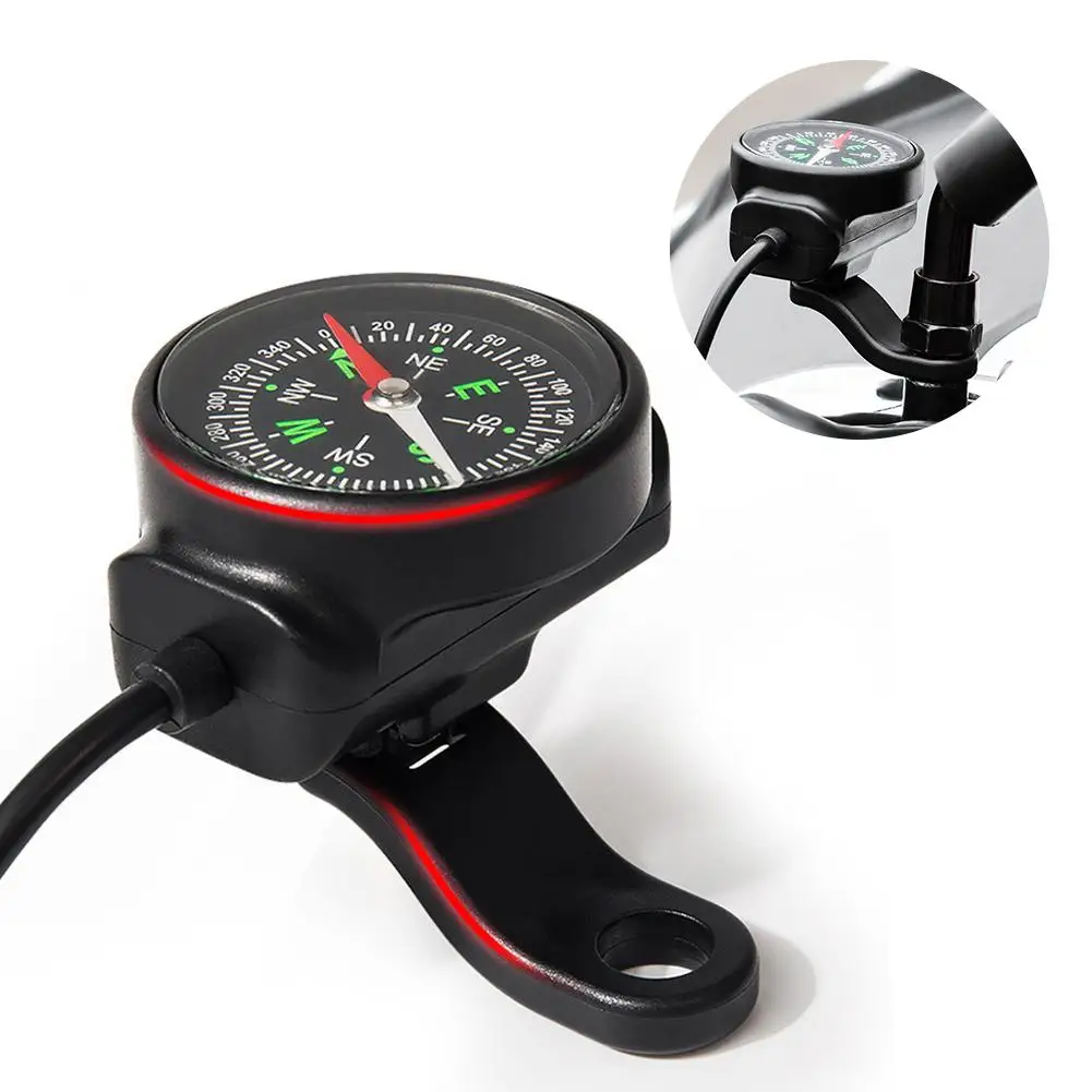 Motorcycle Mobile Phone Charger USB Waterproof Switch Car Charger with Compass USB 12-80V Universal
Motorcycle Mobile Phone Charger USB Waterproof Switch Car Charger with Compass USB 12-80V Universal
