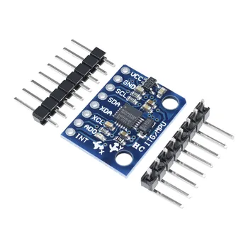 1PCS GY-521 MPU-6050 MPU 6050 Module 3 Axis analog gyro sensors+ 3 Axis Accelerometer Module for Arduino
1PCS GY-521 MPU-6050 MPU 6050 Module 3 Axis analog gyro sensors+ 3 Axis Accelerometer Module for Arduino