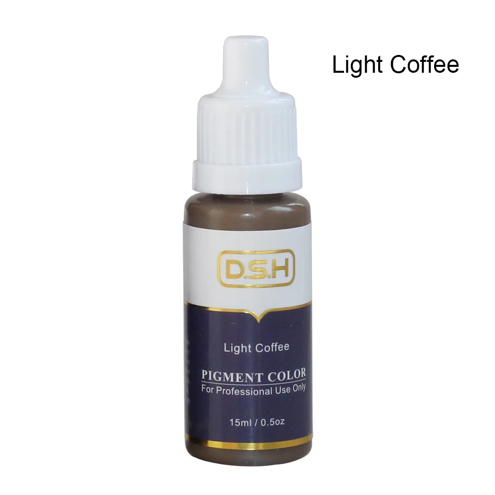 1Pcs DSH Imported Ink eyebrow tattoo ink permanent makeup micropigment for 3D manual eyebrow lips eyeliner paint 15ml
1Pcs DSH Imported Ink eyebrow tattoo ink permanent makeup micropigment for 3D manual eyebrow lips eyeliner paint 15ml