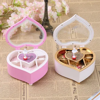 The music box style creative Home Furnishing ornaments heart-shaped birthday gift rotation ballet girl DIY music box
The music box style creative Home Furnishing ornaments heart-shaped birthday gift rotation ballet girl DIY music box